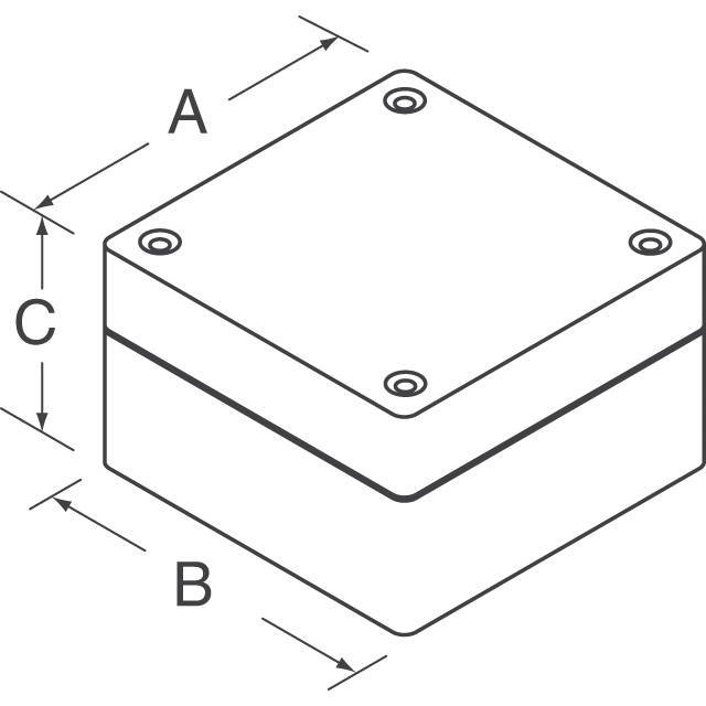 1554DGY Hammond Manufacturing  Scatole